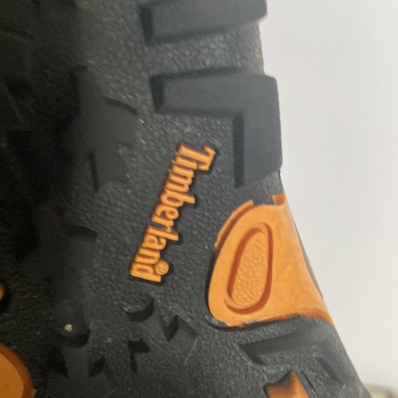 Timberland genuine leather size 3 young Good condition Membrane Shoes Vibram - Picture 9 of 12